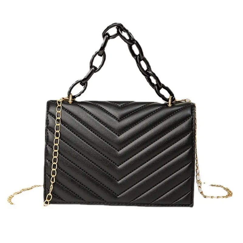 

Маленькая квадратная сумка на толстой цепочке, 2023, женские сумки, международная торговля, женская оптовая продажа, модная универсальная сум...