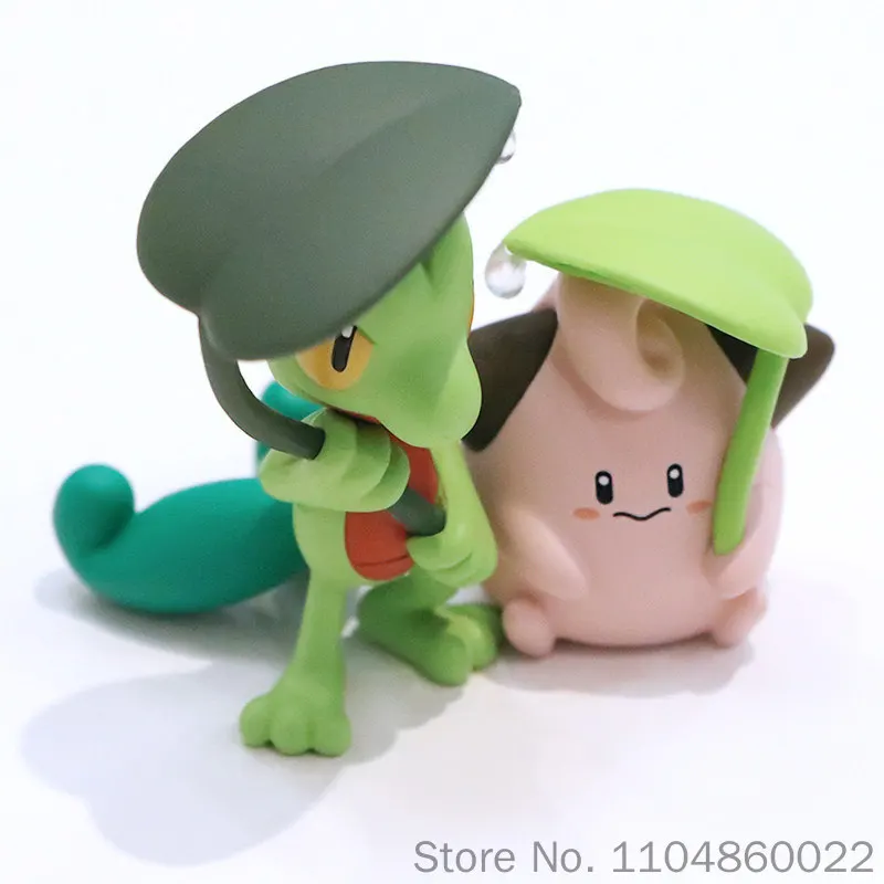 Новинка в наличии: Оригинальные фигурки TOMY Gashapon Pokemon - Goodra, Snorlax, Treecko. Аниме-аксессуары, модель-украшение. (art.: 3920db9b5e5db) - 3920db9b5e5db
