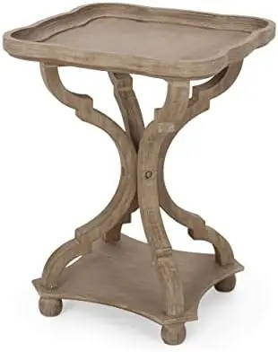 

French Country Accent Table with Square Top, Natural The smiths Posters for wall Yk decor Yoshitomo nara Astronaut Wednesday add