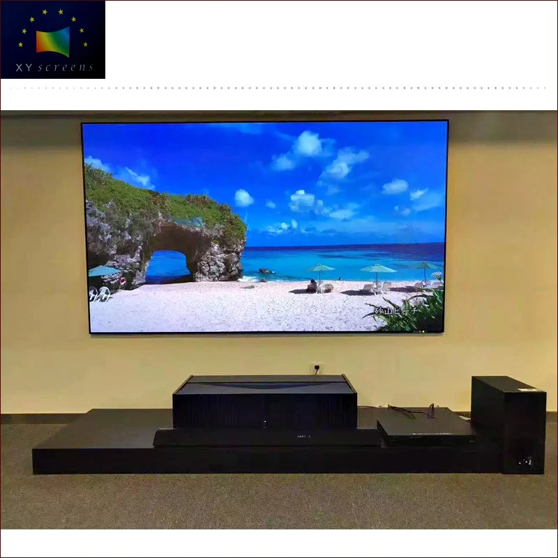 

100inch best-selling 4k 3d ust alr screen for short throw projectors