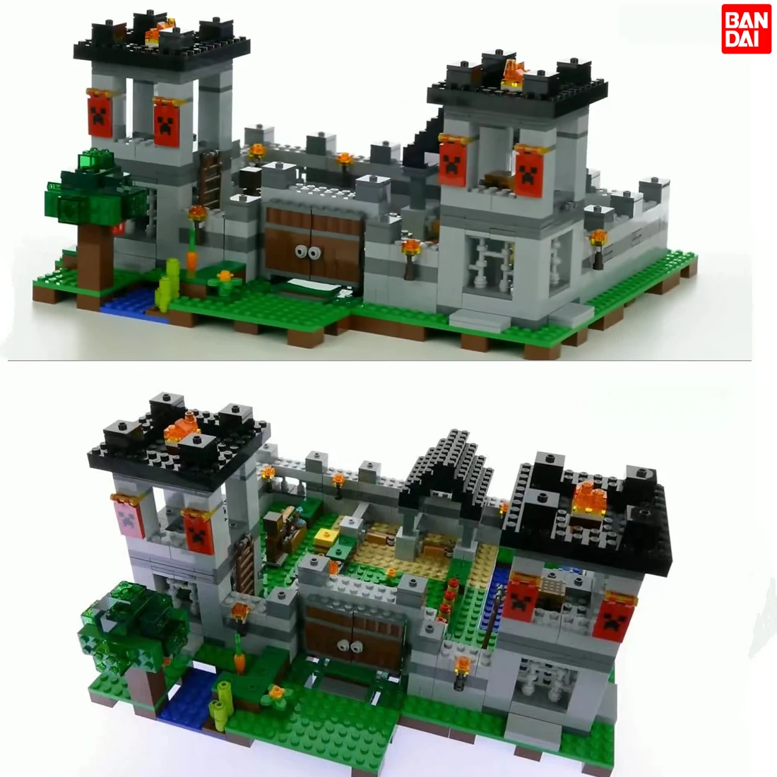 

Конструктор крепость Стив, строительные блоки 990 шт.