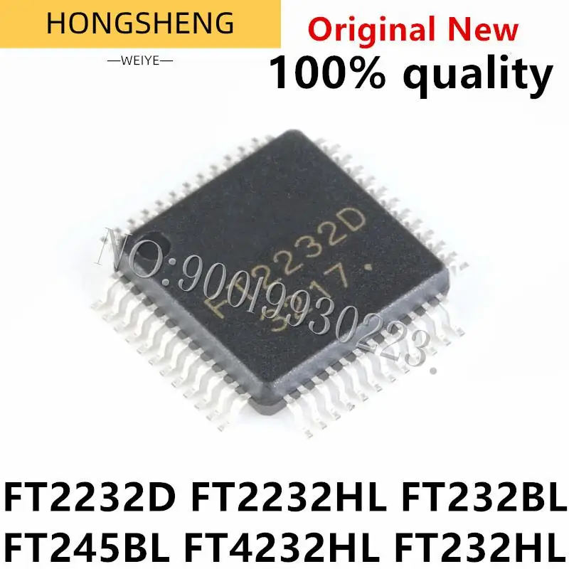 100% новый 1 шт./лот FT2232D LQFP-48 FT2232 FTDI FT2232HL LQFP-64 FT232BL FT245BL LQFP32 FT4232HL FT232HL QFP-48 в наличии