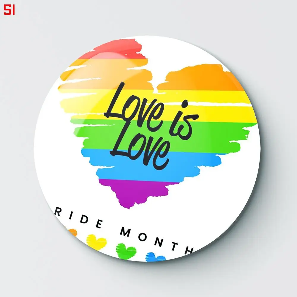 

PRIDE MONTH 00051 Buttons Brooches Pin Jewelry Accessory Customize Brooch Fashion Lapel Badges