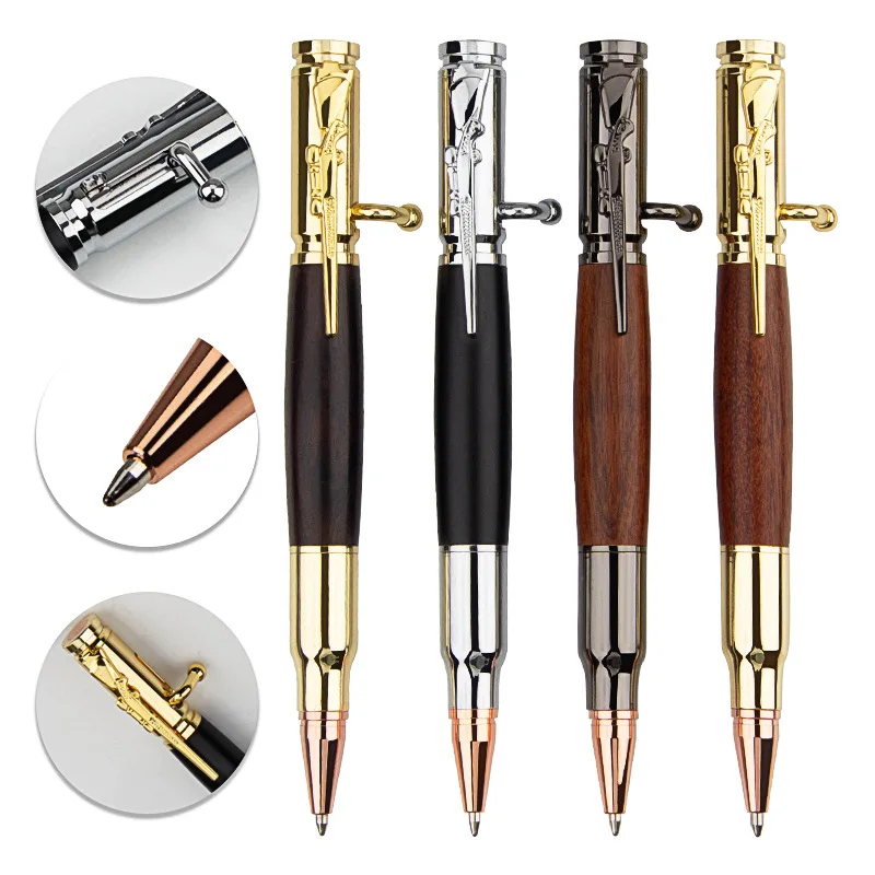 Шариковая ручка с деревянным болтом для виски 10 шт.