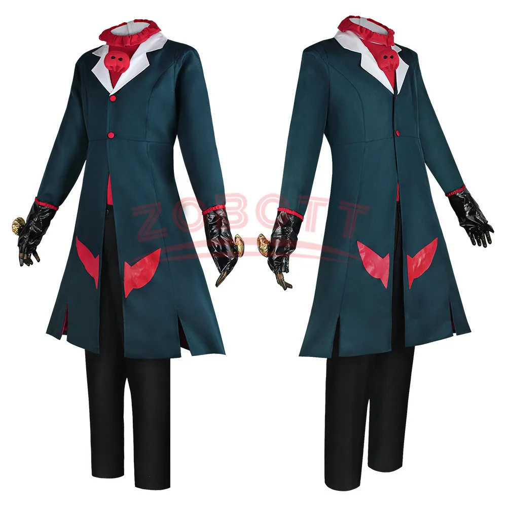 Косплей-костюм униформы для мужчин и женщин Hazbin Cos Hotel ALASTOR Helluva Boss Blitzo ANGLEDUST Lucifer