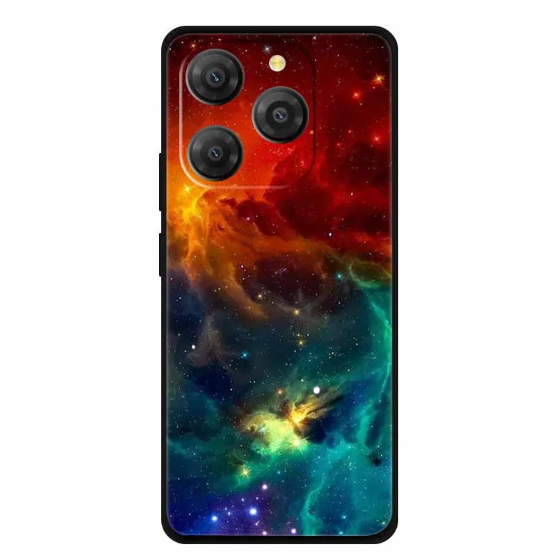 Фото Чехол для Blackview Shark 9, противоударный, черный, милый, с рисунком, из ТПУ, мягкий силиконовый бампер для Blackview Shark 9 №3