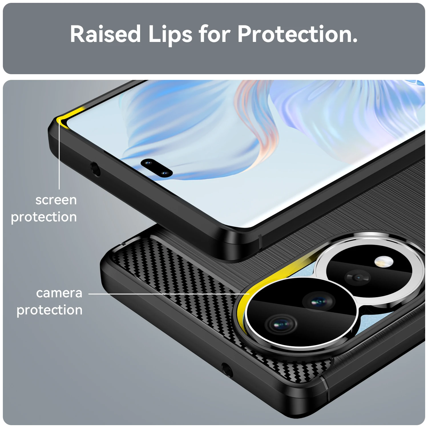 For Honor 80 Case For Honor 80 5G Cover 6.67 inch Shockproof Soft Silicone Protective Phone Bumper For Honor 80 Pro Fundas