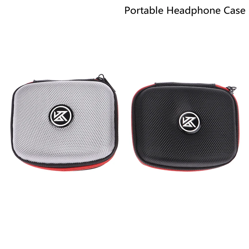 

Original Earphone Bags PU Zipper Storage Box Portable Hold Storage Box Case Black Suitable Earphone Accessories Earbuds Card