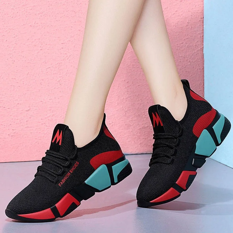 New Light Cloth Shoes Walking Shoes Soft-soled Non-slip Ladies' Sports Shoes Breathable Leisure Women Sneakers Zapatos De Mujer