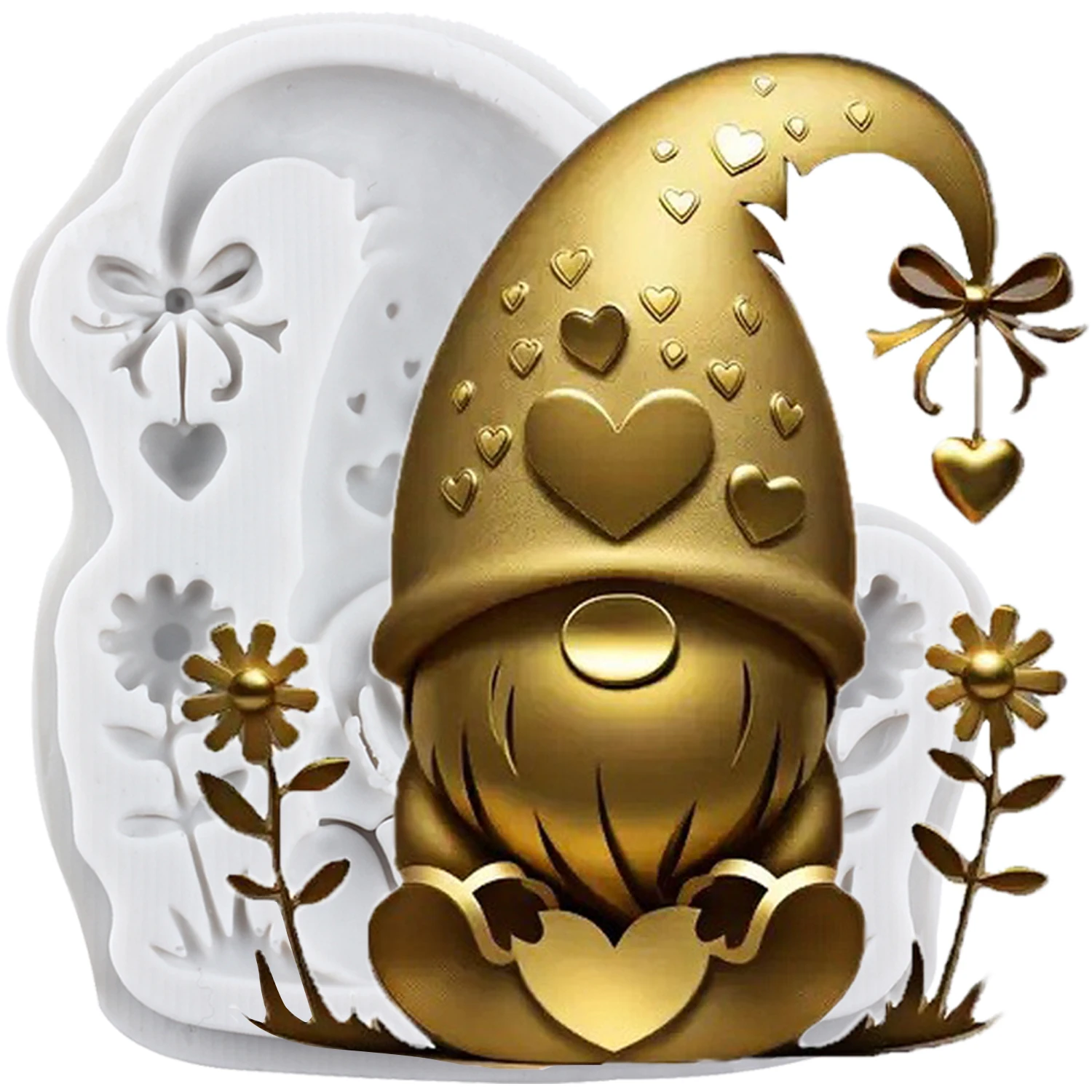 

Силиконовые формы для рождественских гномов Mujiang