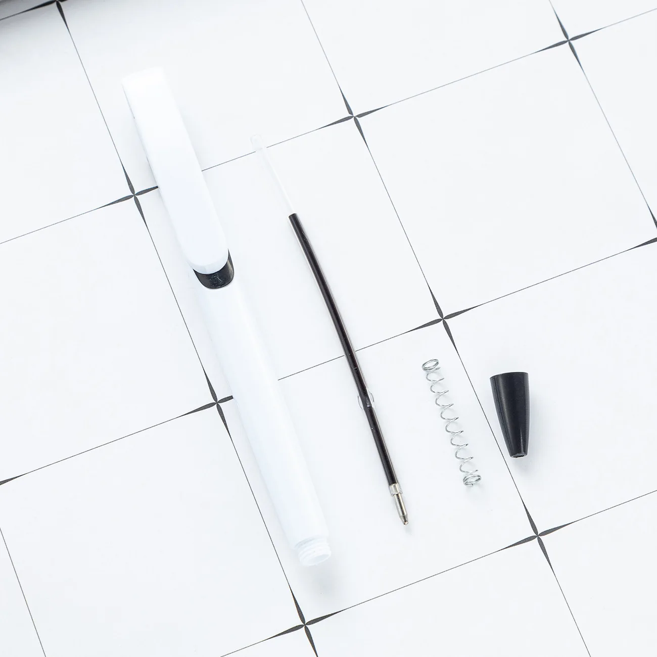 50 шт. шариковая ручка с большим зажимом пластиковые шариковые ручки