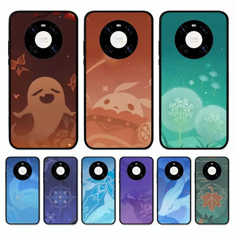 

Genshin Impact Logo Phone Case for Huawei Mate 20 10 9 40 30 lite pro X Nova 2 3i 7se