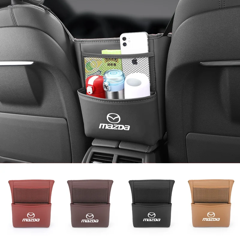 

Multifunction Car Seat Storage Organizer Handbag Holder For Mazda 3 5 6 323 626 RX8 7 MX3 MX5 CX5 Axela Atenza Gadgets