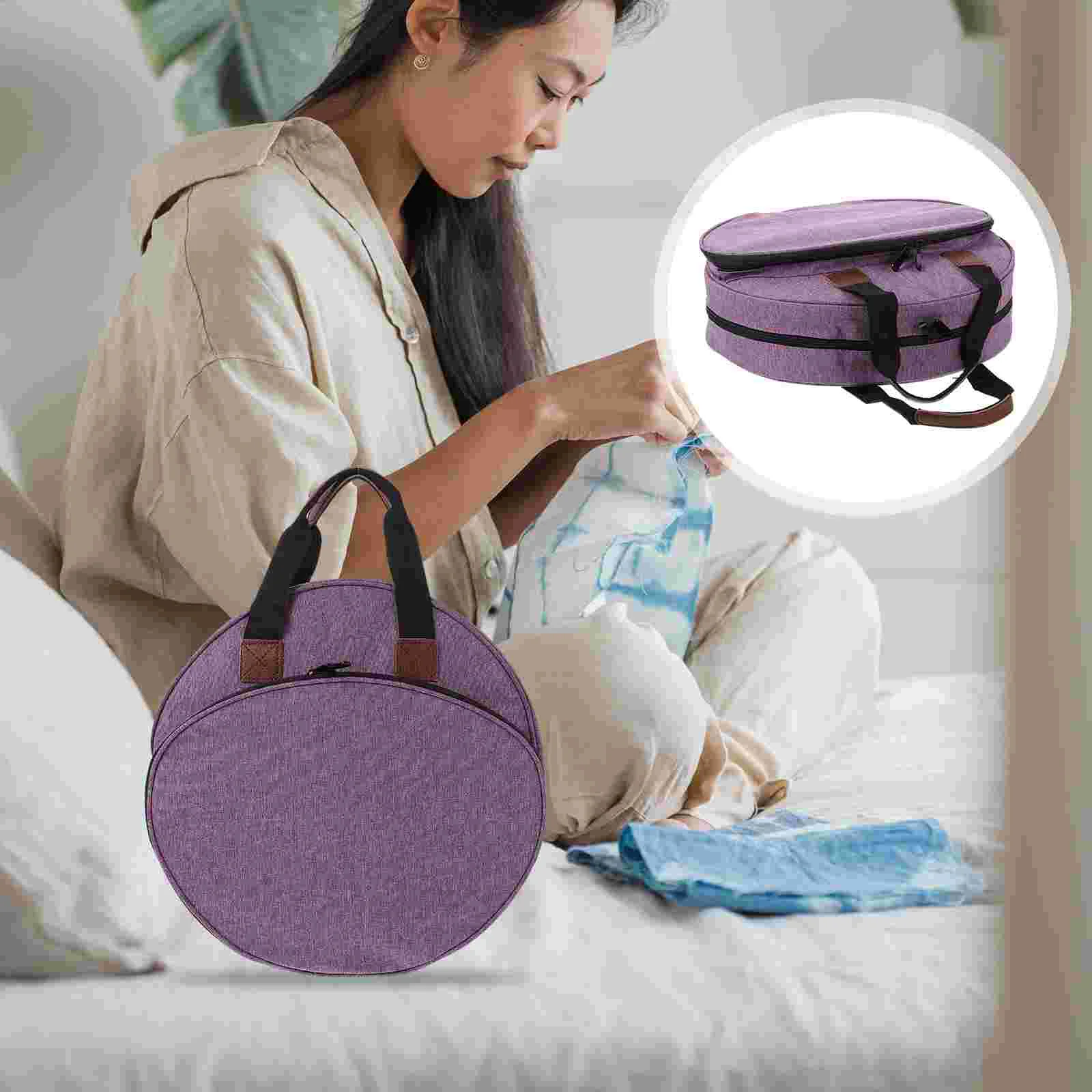 

Наборы для хранения вышивки, органайзер для переноски, дорожная сумка-тоут, поделки, инструменты для вязания крючком, чехол, Набор принадлеж...