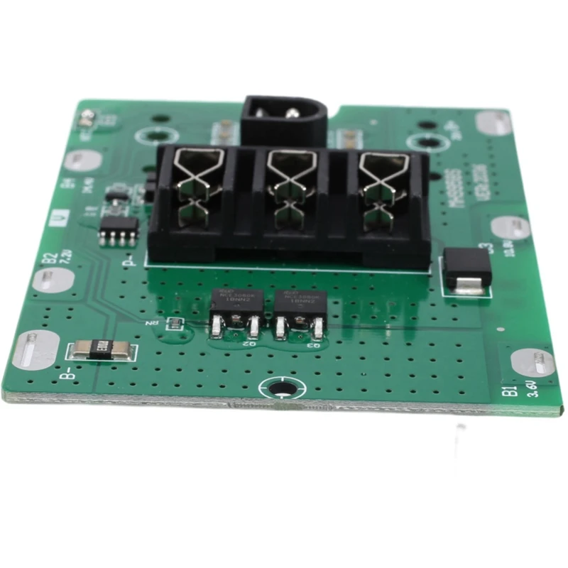 

2 Pcs BMS 5S 20A 18V 21V Li-Ion Electric Tools Battery Power Bank Charge Board NTC Temperature Protection DC Connector