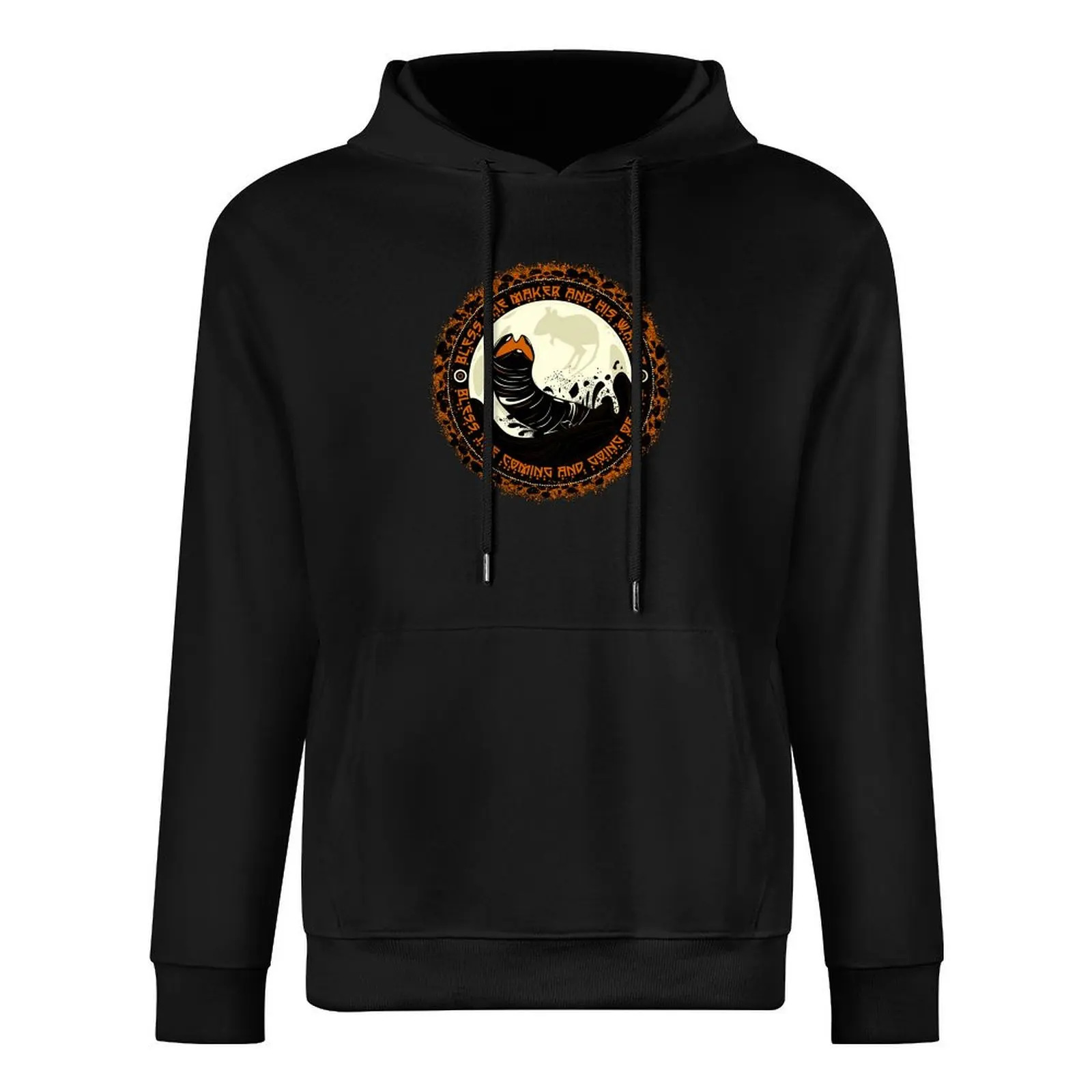 Shai Hulud 2 пуловер с капюшоном футболки рисунком мужская корейская одежда осенняя