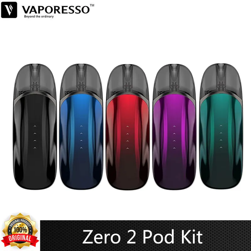 

Original Vaporesso Zero 2 Pod Kit Vape 800mAh Battery 3ml Cartridge 1.0ohm Mesh Pod 1.3ohm Pod PTF Filling Electronic Cigarettte