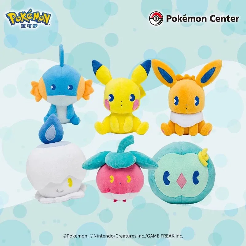 Фото Коллекционные фигурки Pokemon Saiko Soda Refresh All Series, оригинальные, милые аниме-фигурки из Pokemon Center, сувениры, игрушки, подарок на день рождения №2