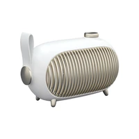 220w mini electric fan heater remote control portable desktop household plug in room heater air heating space winter warmer fan
