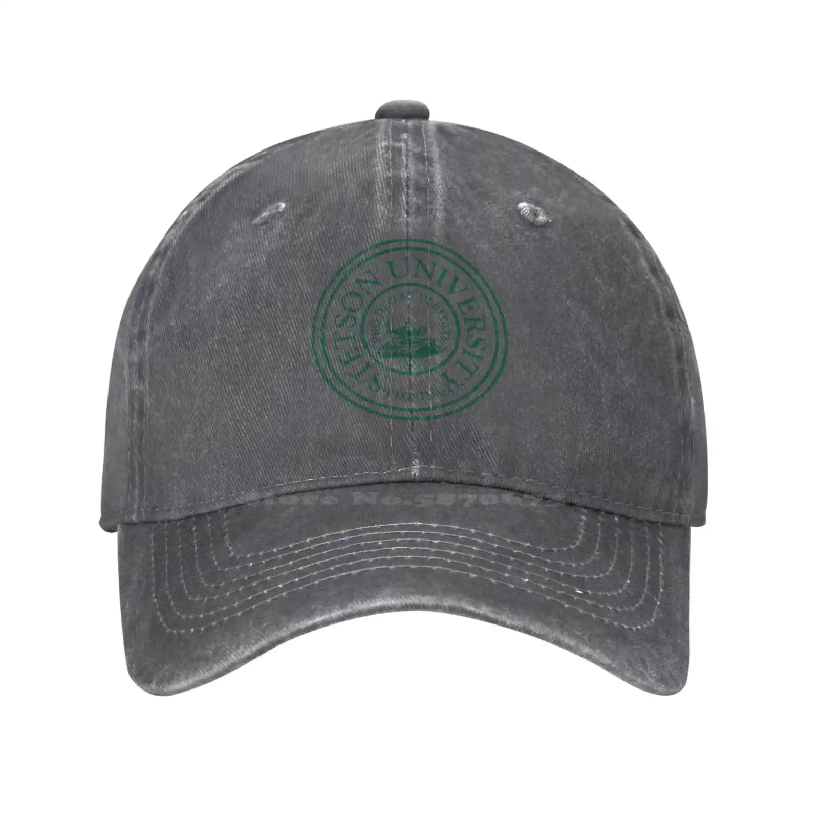 

Повседневная джинсовая бейсболка с принтом логотипа Stetson University