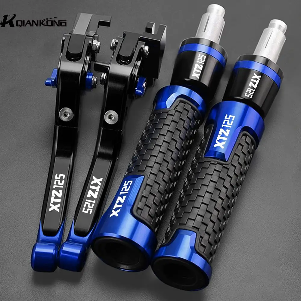 

For YAMAHA XTZ125 2014 2015 Motorcycle Adjustable & Extendable CNC Brake Clutch Levers Hand Grips Handlebar Ends XTZ 125 Folding