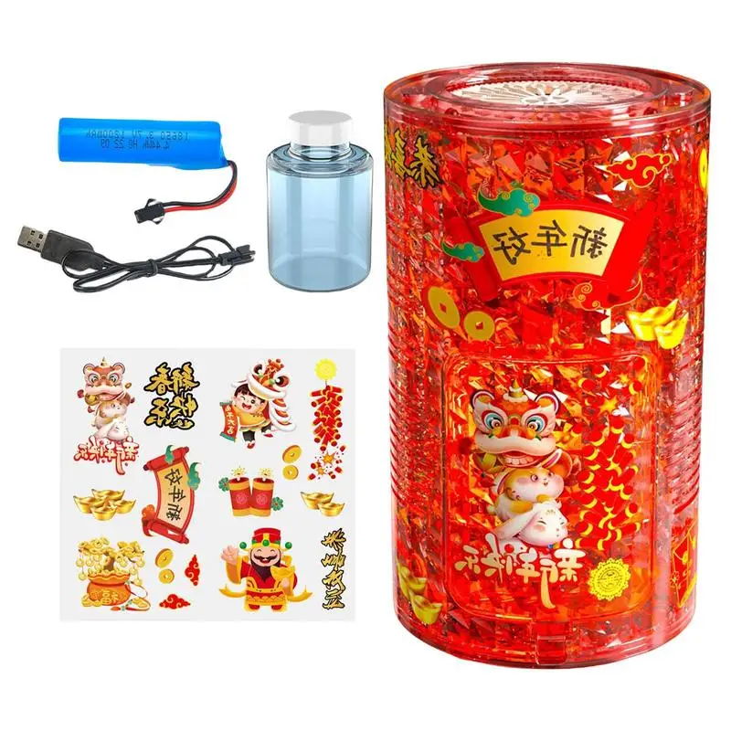 

Firework Bubble Machine Portable Firework Bubble Maker Automatic Bubble Maker Toys With Music And Colorful Light For Outdoor