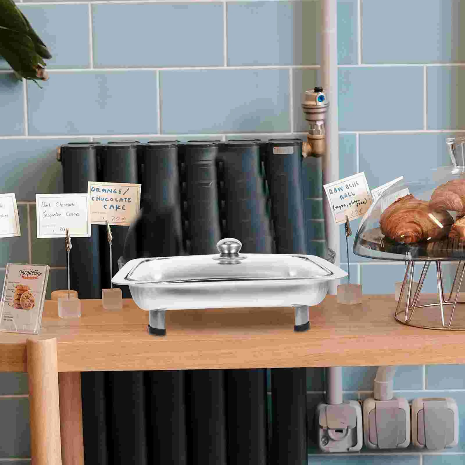 Стальной шведский стол устойчивый к насекомым поднос для еды держатель посуды