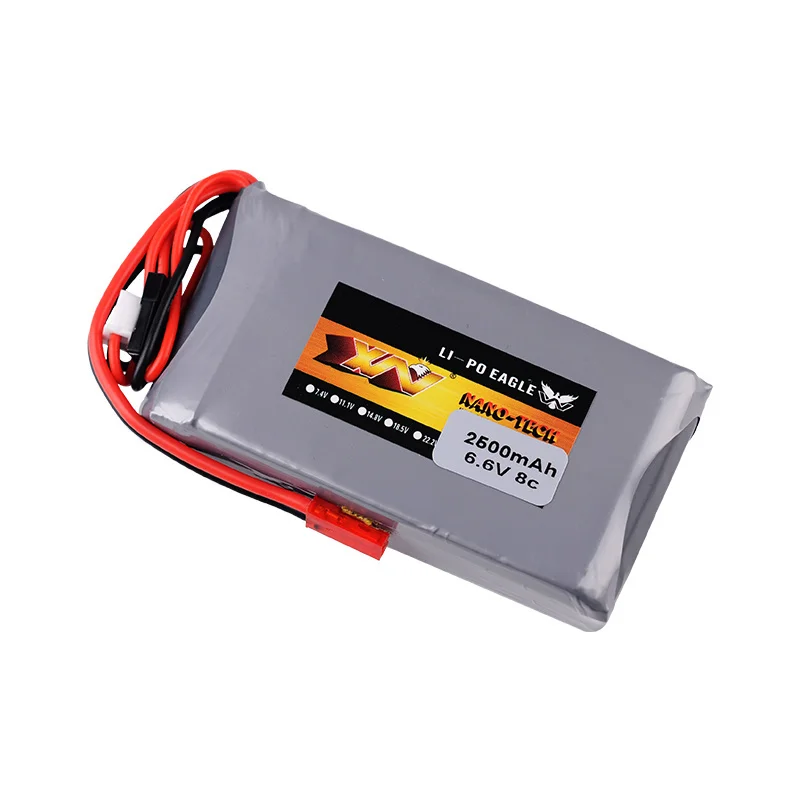2S 6,6 V 8C 2500mah Lipo батарея для радиостанций Futaba 14SG 16SZ 18SZ 4PLS T6K Радиоуправляемый пульт дистанционного управления часть передатчика 6,6 V батарея (art.: 3920c27ced5d3) - 3920c27ced5d3