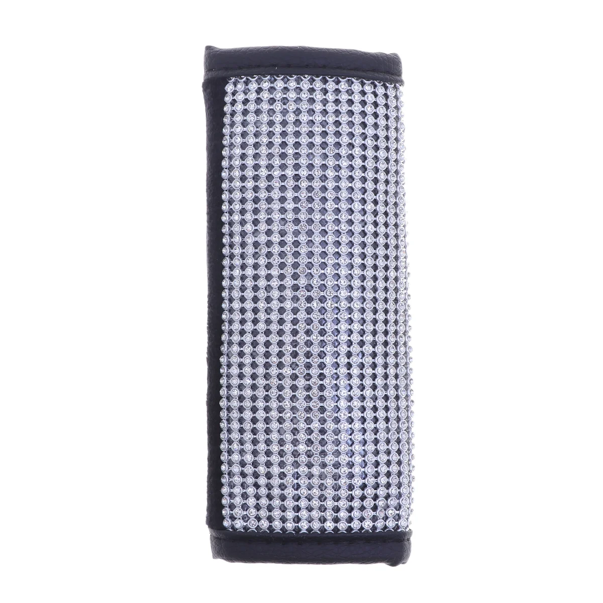 

Practical Handbrake Cover Universal Beautiful Rhinestone Protector for Car (Silver+Black)