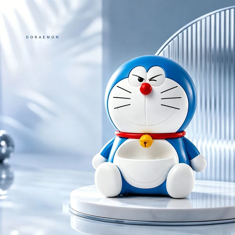 Фото Настольный органайзер Doraemon: милый аниме-бокс для хранения мелочей, поднос для прихожей, декоративное украшение, держатель для ключей и косметики, подарки №4
