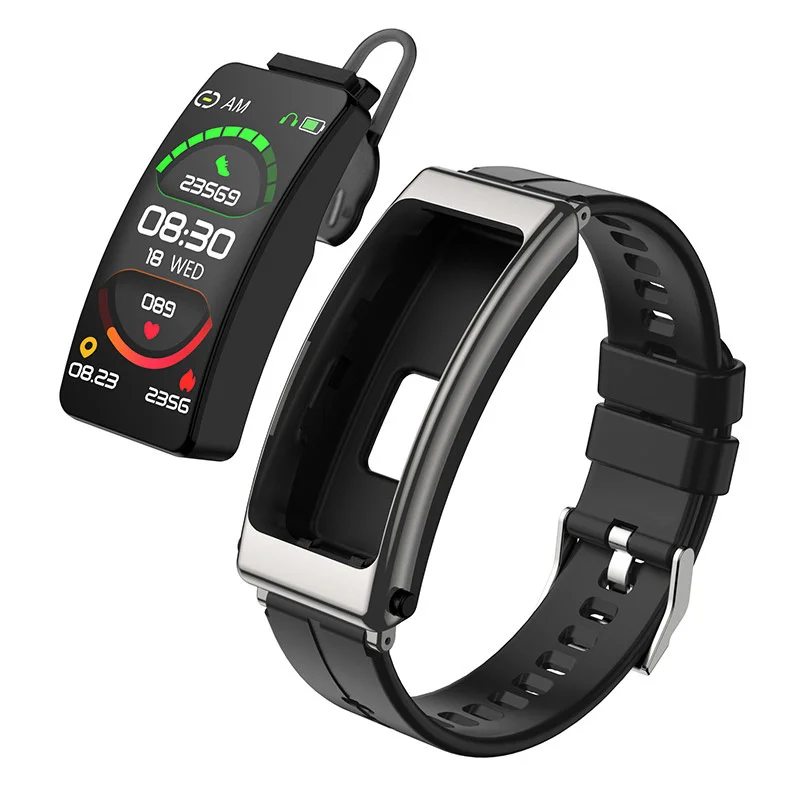 

K13 Bluetooth Headset Talk Smart Band Bracelet Watch Women Heart Rate Fitness Tracker Sports Smart Watch Men Pedometer Wristband