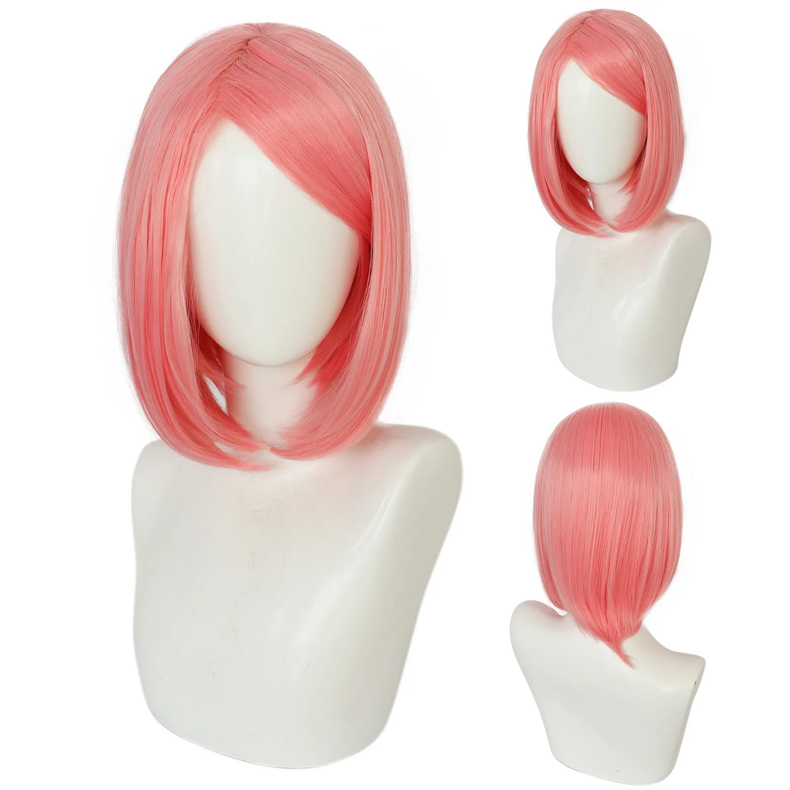 Наруто Харуно Сакура косплей парик высокое качество высокотемпературная