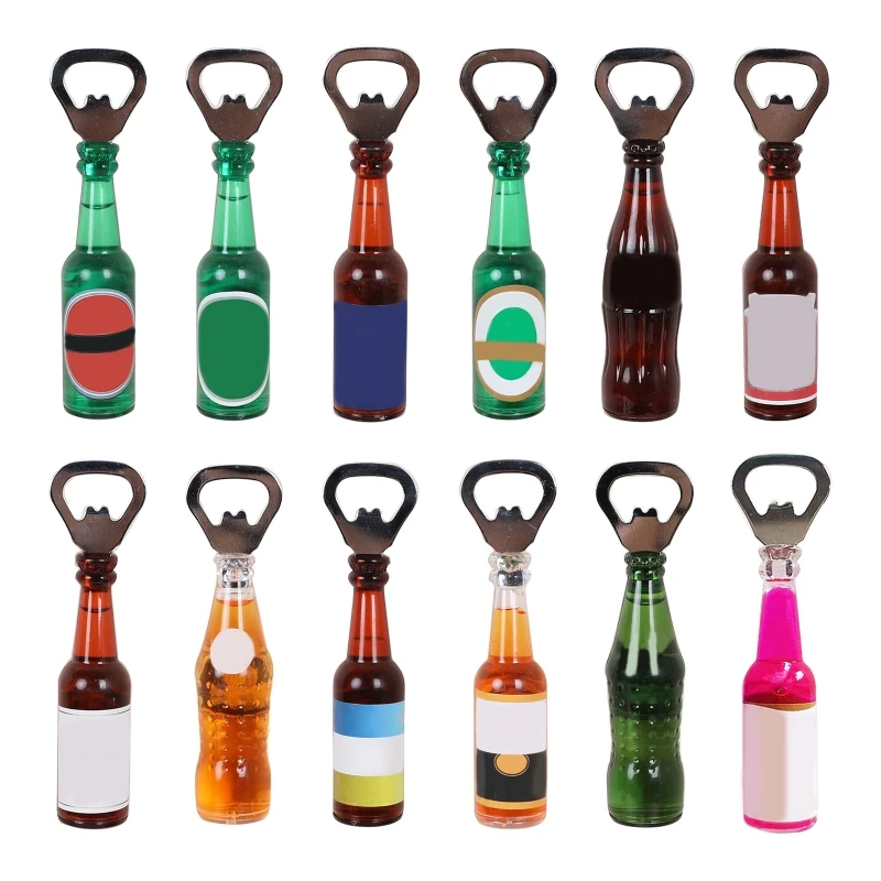 

Multifunction Beer Opener Bottle Openers Kitchen Gadgets Party Supplies Corkscrew Beer Accessories PP Material 12 Styles 53CA