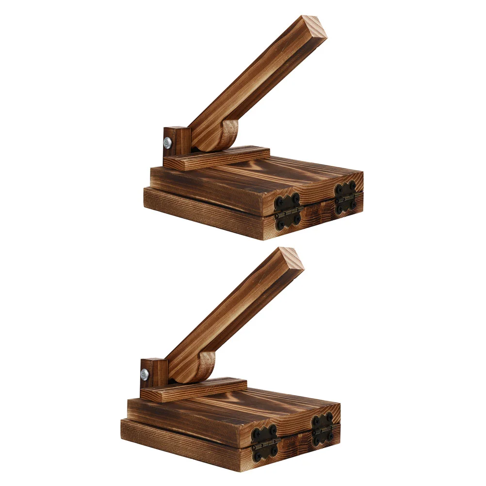 

Dumpling Press Tortilla Maker Presser Skin Dough Wood Machine Tool Pressing Wooden Gordita Wrapper Chapati Pelmeni Roti Hardwood