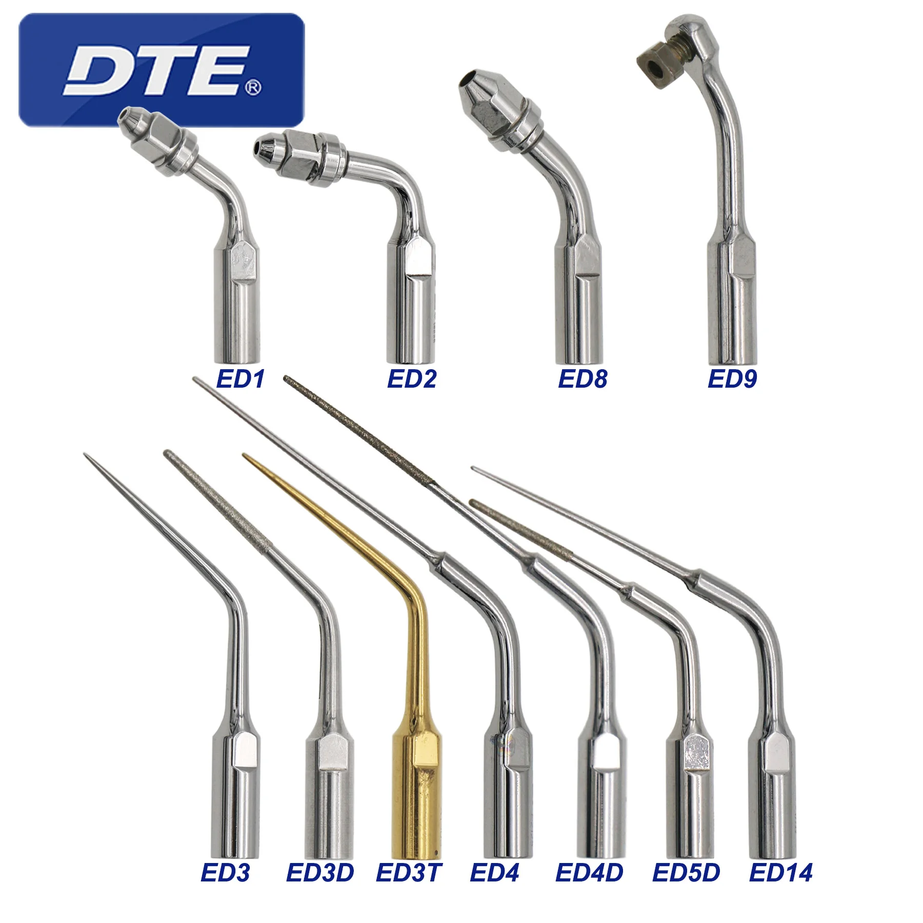 

Стоматологический Ультразвуковой скалер Woodpecker DTE Серии ED, скалер Endo периодонтальные насадки Fit NSK и SATELEC ACTEON