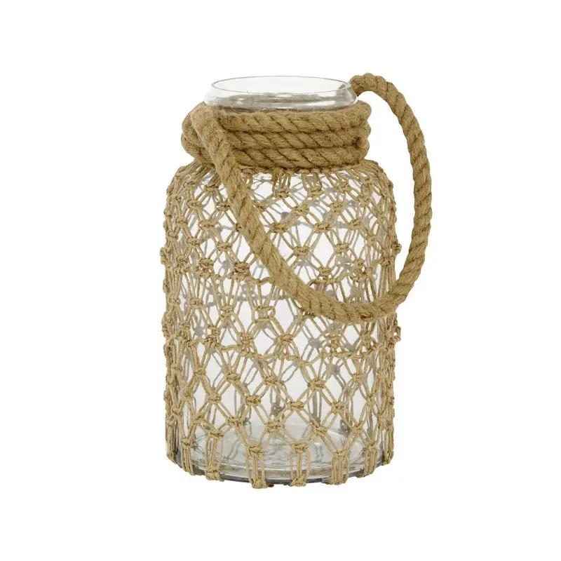 

Candle Lantern with Rope Handle