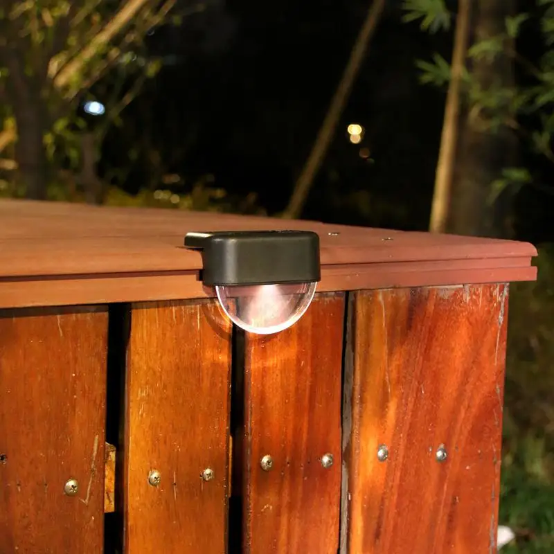 

Outdoor Step Lamp Solar Wall Light Waterproof Outdoor Garden Courtyard Step Lamps Aisle Automatic Fence Solar Night Lighting