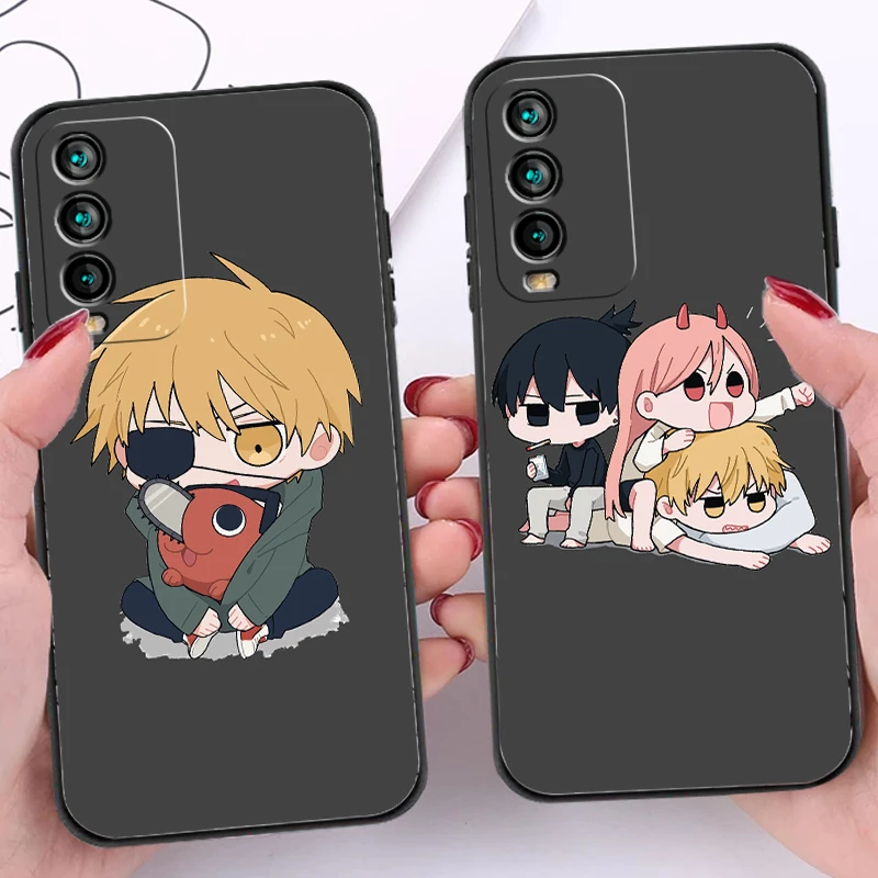 

Chainsaw Man Denji Phone Cases For Xiaomi Redmi 9C 9 9T 9A 9AT Redmi Note 9 9S 9 Pro 5G Cases Carcasa Funda Soft TPU Coque