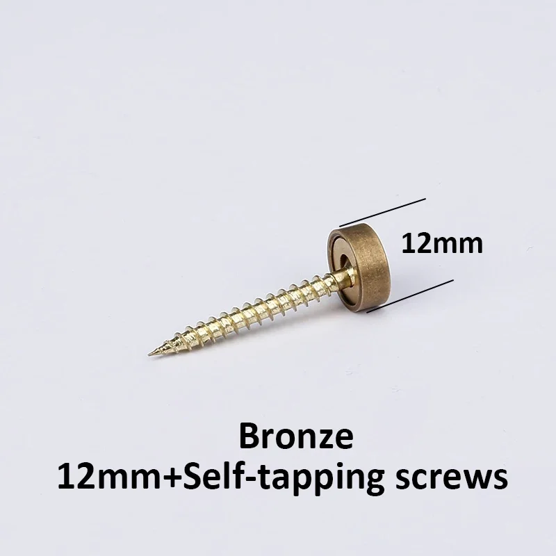 

8 шт. медных винтовых крышек для зеркал