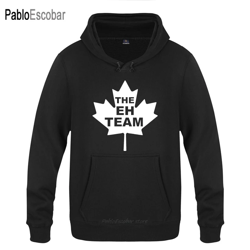 

Canada Canadian Pride The EH Team Hoodies Men Men's Pullover Fleece Hooded Sweatshirts