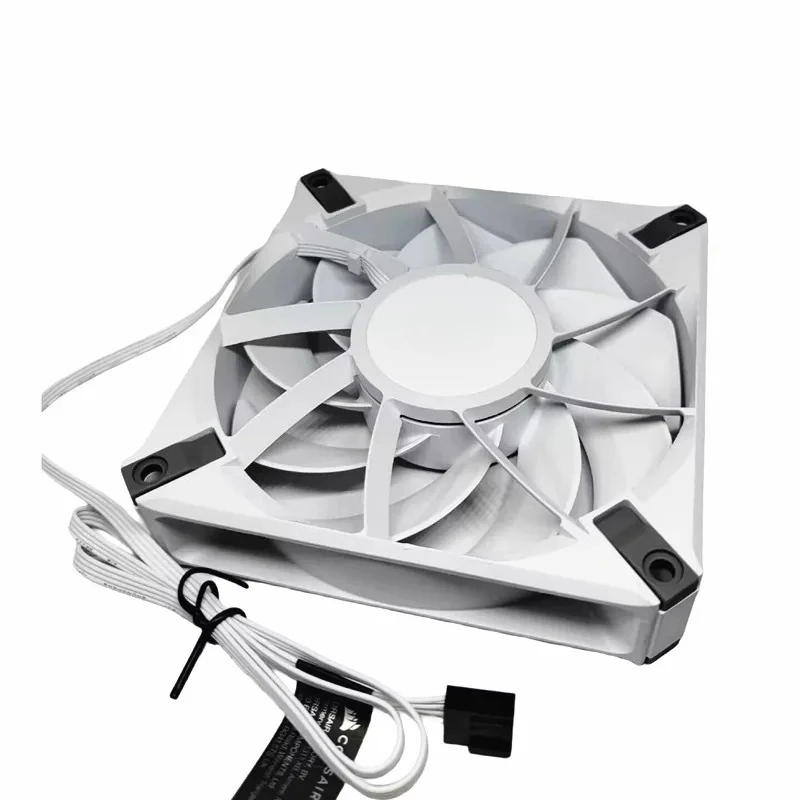 Фото Вентилятор для корпуса Corsair AF120 ELITE Silent 12025, 12 см, с регулировкой скорости PWM, без RGB-подсветки №1
