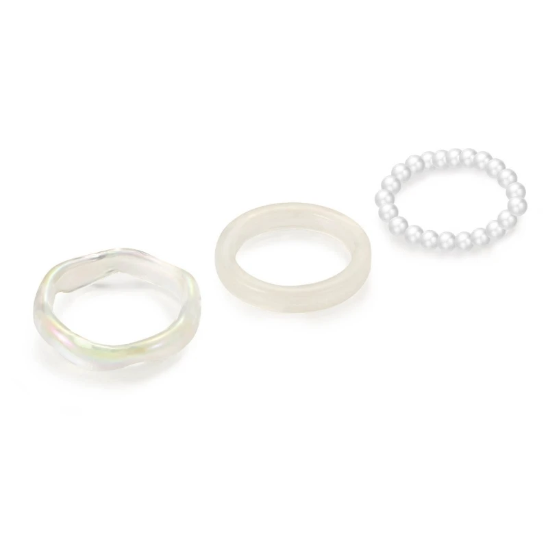 Штабелируемые кольца из смолы 3 шт