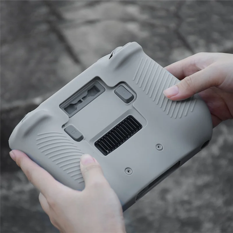 

Силиконовый защитный чехол для пульта дистанционного управления с защитой от царапин для пульта дистанционного управления Mini 3 Pro RC, серый