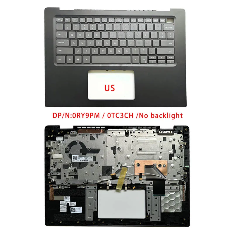 Новинка для Dell Vostro 14 5490 V5490 Сменные аксессуары ноутбука Упор рук/клавиатура 0TC3CH