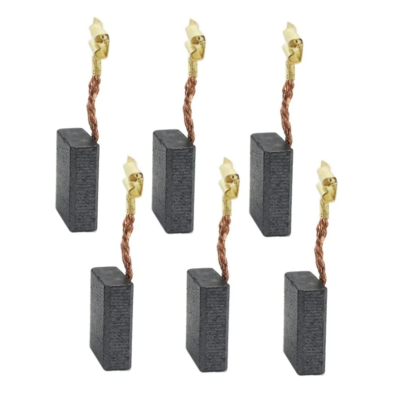 

6-PACK CB-318 Carbon Brushes Replacement Carbon Brushes For Makita CB318, CB325, CB340, CB336,191974-7,194074-2,191978-9