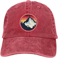 mountain bike baseball cap men women adjustable trucker hat fitted hat black snapback hat
