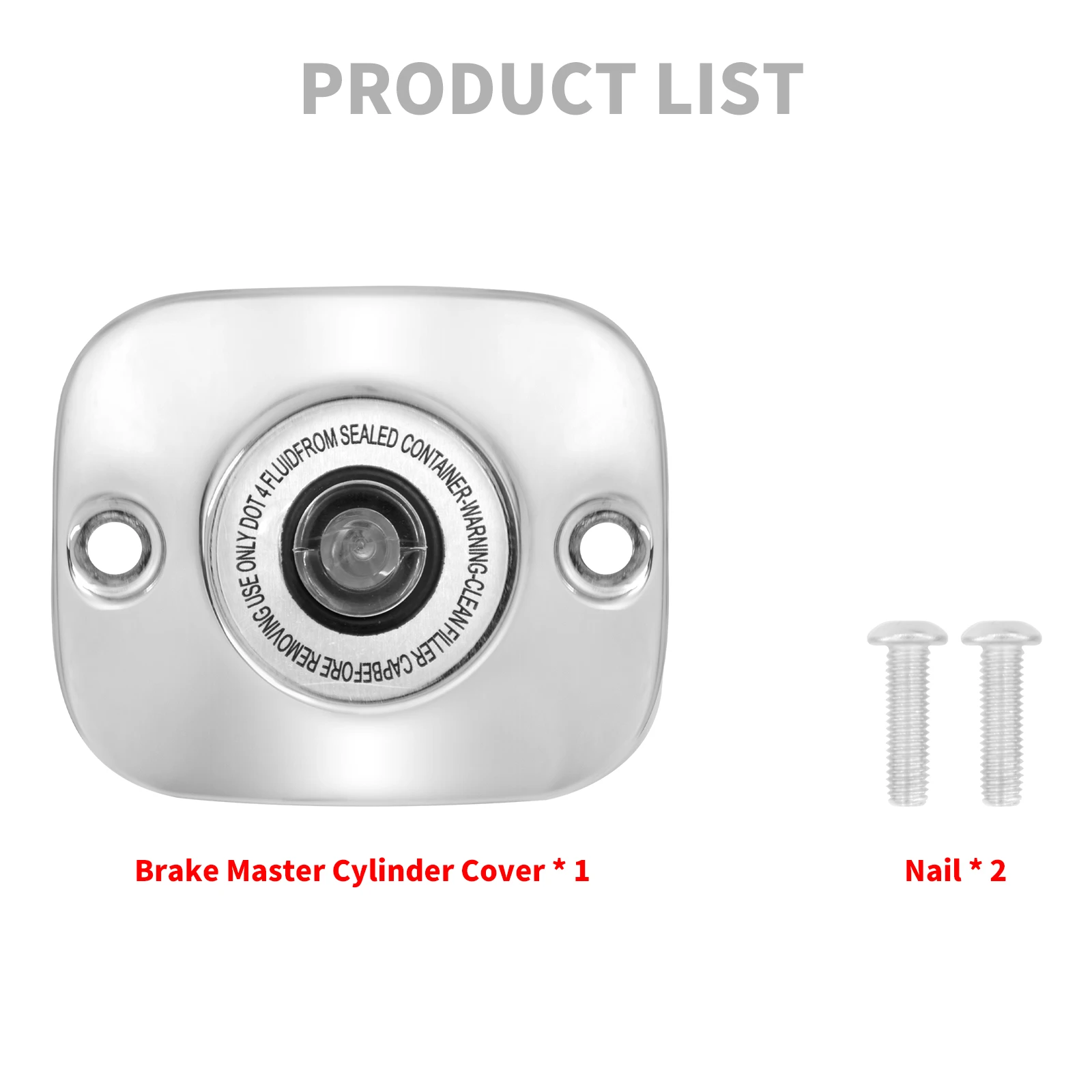 

Главный тормозной цилиндр для переднего колеса для мотоцикла, алюминиевый чехол с прокладкой для Harley Touring Softail Dyna Fat Boy Street Bob FXDF