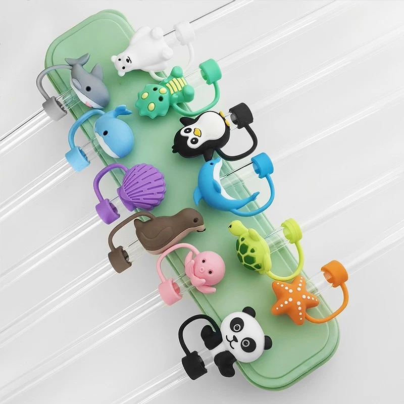 Колпачок для трубочек силиконовый многоразовый 10 мм