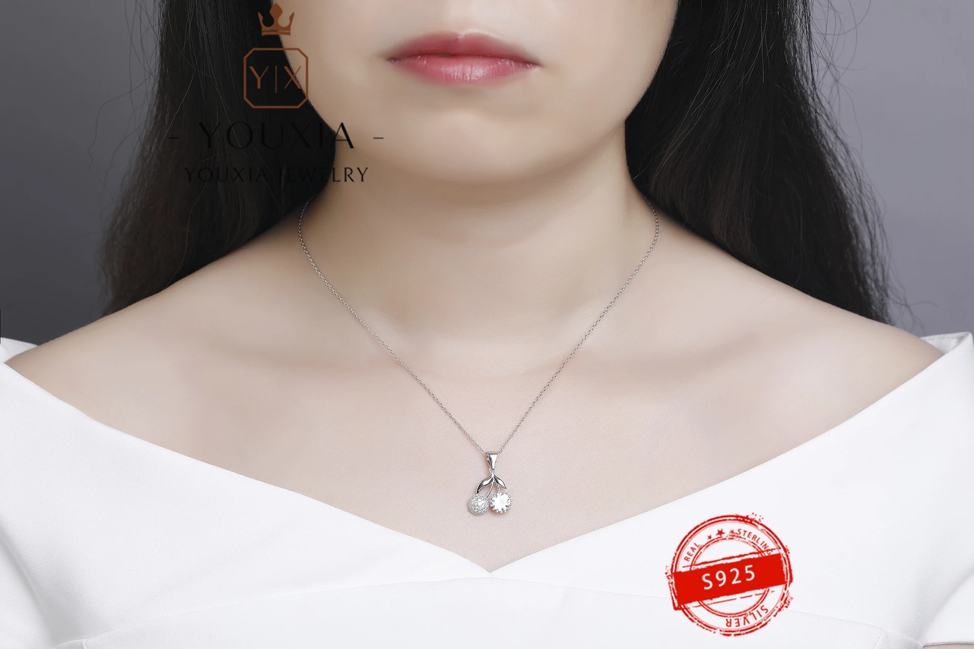 hot selling own brand diy s925 silver flower full diamond design party banquet fashion personality ladies fine shine jewelry free global shipping