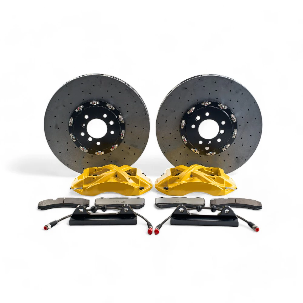 Углеродно-керамические диски X61 Серебристый суппорт с заднем колесом тормозного